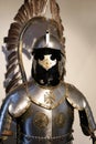 View of European Knight Armor Royalty Free Stock Photo