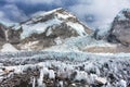 View from Everest base camp Royalty Free Stock Photo