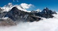 View of everest from gokyo ri