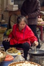 A view of everyday life in Hanoi Streets in Vietnam