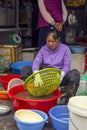 A view of everyday life in Hanoi Streets in Vietnam