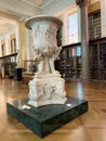 A view of an exhibit in the British Museum