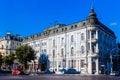 View of the facade of the building of the Naval Club. Varna