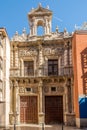 View at the Facade of La Pasion Church in Valladolid - Spain Royalty Free Stock Photo