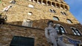 View of the facade of Palazzo Vecchio, Florence, Tuscany, Italy Royalty Free Stock Photo