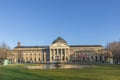 View of facade of  the Wiesbaden casino and Kurhaus Royalty Free Stock Photo