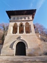 View from the face by Saint John the Baptist  Church in Stefanesti Royalty Free Stock Photo