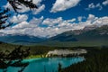 A view of the Fairmont Chateau Lake Louise hotel