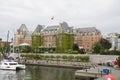 View of Fairmont Empress Hotel from Victoria Inner Harbour