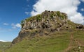 View of Fairy Glenn, on Isle of Skye, Scotland.