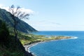 View of FajÃÂ£ dos Cubres on the north coast of SÃÂ£o Jorge Island in the Azores.