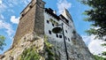 View of the famous Bran Castle, Romania. Royalty Free Stock Photo