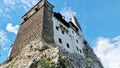 View of the famous Bran Castle, Romania. Royalty Free Stock Photo