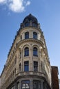 View of famous building in Lyon city Royalty Free Stock Photo