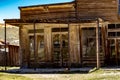 View of The Famous Ghost Town Of Bodie, California Royalty Free Stock Photo