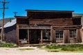 View of The Famous Ghost Town Of Bodie, California Royalty Free Stock Photo