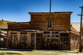 View of The Famous Ghost Town Of Bodie, California Royalty Free Stock Photo