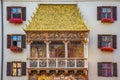 View of the famous golden roof in Innsbruck