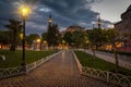 View of the famous Hagia Sophia Ayasofya in Istanbul. Turkey.