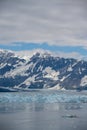 View of the famous Hubbard Glacier in Alaska Royalty Free Stock Photo