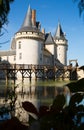 Medieval castle of Sully-sur-Loire, France