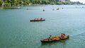 View of famous Nainital Lake from lakefront