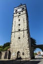 View of famous old town tower of Lich Royalty Free Stock Photo