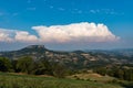 A view of famous Pietra di Bismantova - Italy