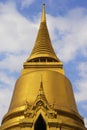 View of famous religion temple wat phra prakaew grand palace in Bangkok Thailand Royalty Free Stock Photo