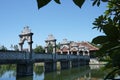 View of Royal palce Taman Ujung Bali