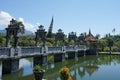 View of Royal palce Taman Ujung Bali