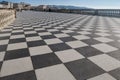 View of the famous Terrazza Mascagni in Livorno, Tuscany, Italy Royalty Free Stock Photo