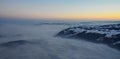 View from Rigi alp on Lake Zug Royalty Free Stock Photo