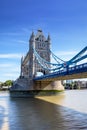 Tower Bridge over the River Thames, London, UK, England Royalty Free Stock Photo