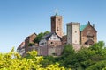View of the famous Wartburg - a world heritage site Royalty Free Stock Photo