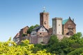 View of the famous Wartburg - a world heritage site Royalty Free Stock Photo