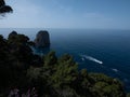 view of Faraglioni, Capri