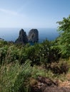 View of Faraglioni, Capri