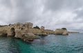 Sea stacks, Torre Sant\'Andrea, Salento, Italy