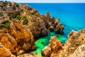 View on Farol da Ponta da Piedade - beautiful coast of Portugal, Algarve