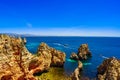 View on Farol da Ponta da Piedade - beautiful coast of Portugal, Algarve