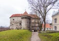 View of the Fat Margaret Tower in Tallinn.