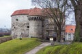 View of the Fat Margaret Tower in Tallinn.