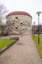 View of the Fat Margaret Tower in Tallinn.