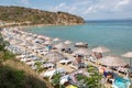 Summer Time Beach View at Saroz, Canakkale Royalty Free Stock Photo