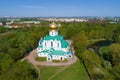 View of the Fedorovsky Cathedral. Tsarskoye Selo, Saint Petersburg. Russia