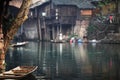 View of fenghuang town