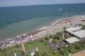 View From Ferris wheel Of Embankment Of The Georgian Resort Town Of Batumi