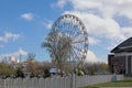 View of the Ferris wheel in the Millennium Park. Russia, Yaroslavl, may 1, 2019