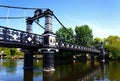 The Ferry Bridge, Burton upon Trent. Royalty Free Stock Photo